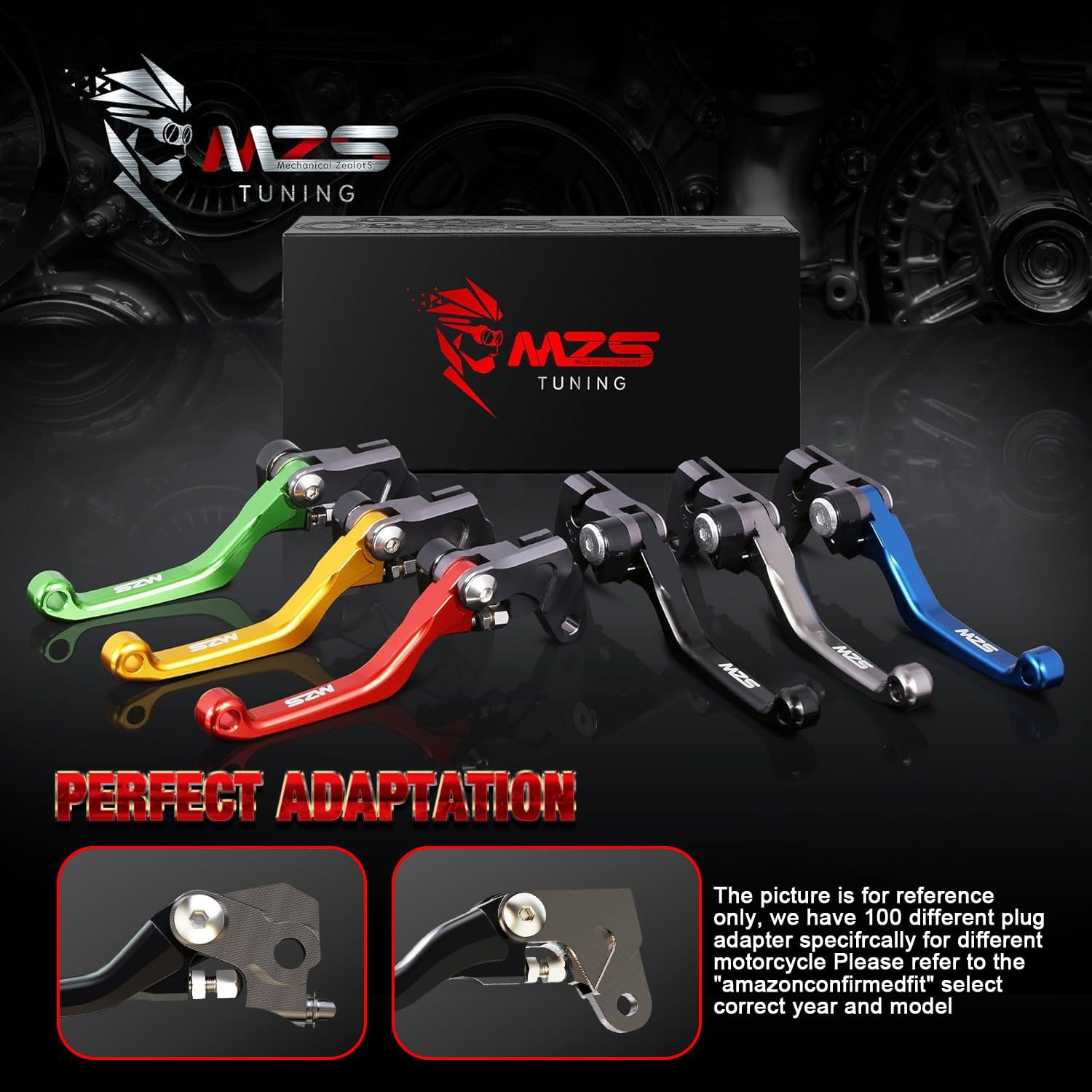 MZS DRZ 400 Clutch & Brake Levers - USDualSports