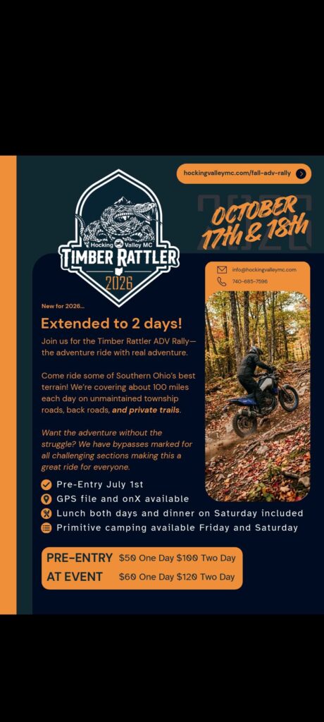 Timber Unity Rally 2026 Timber Rattler ADV Rally - USDualSports